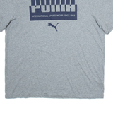 PUMA Mens T-Shirt Grey XL