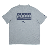 PUMA Mens T-Shirt Grey XL