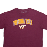 THE VICTORY Virginia Tech Mens T-Shirt Maroon USA XL