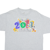 WALT DISNEY 2011 Womens T-Shirt Grey L