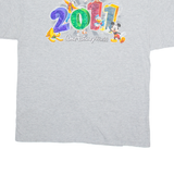 WALT DISNEY 2011 Womens T-Shirt Grey L