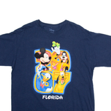DISNEY 2007 Florida Mens T-Shirt Blue USA L