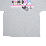DISNEY Family Vacation Womens T-Shirt Grey XL