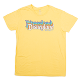 DISNEY Mens T-Shirt Yellow XL