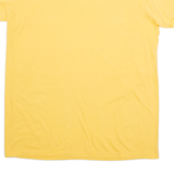 DISNEY Mens T-Shirt Yellow XL