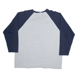 DISNEY Mens T-Shirt Grey Long Sleeve L