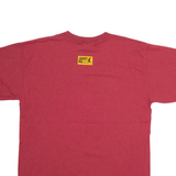 DISNEY This Is A Designated Grumpy Zone Mens T-Shirt Red L