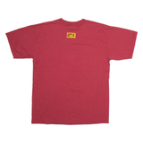 DISNEY This Is A Designated Grumpy Zone Mens T-Shirt Red L