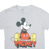 DISNEY Mickey Mouse Mens T-Shirt Grey M