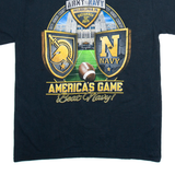 GILDAN Army Vs Navy Philadelphia Mens T-Shirt Black USA M