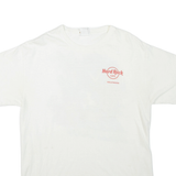 HARD ROCK CAFE Hollywood Mens T-Shirt White USA M
