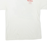 HARD ROCK CAFE Hollywood Mens T-Shirt White USA M