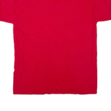 MICKEY & CO Mickey Mouse Mens T-Shirt Red Crew Neck L