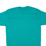 HANES Alston School Mens T-Shirt Green USA L