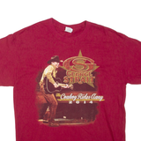 GILDAN George Strait Mens Band T-Shirt Red USA L