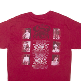 GILDAN George Strait Mens Band T-Shirt Red USA L