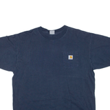 CARHARTT Mens T-Shirt Blue XL