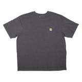 CARHARTT Mens T-Shirt Grey 2XL