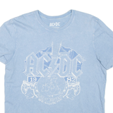 ACDC UK Tour Mens Band T-Shirt Blue L