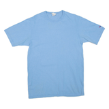 CHAMPION Mens T-Shirt Blue L