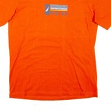 NAUTICA Mens T-Shirt Orange L