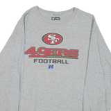 NFL San Francisco 49ers Mens T-Shirt Grey Long Sleeve USA XL