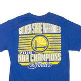 NBA Golden State Warriors Champions Mens T-Shirt Blue USA L