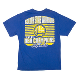 NBA Golden State Warriors Champions Mens T-Shirt Blue USA L