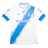 NEW BALANCE 2022-23 Dynamo Kyiv Home Kit Popov 6 Champions League Mens Football Shirt Jersey White L