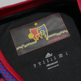 ADIDAS 2015-17 FC Basel Home Kit Bjarnason 8 Champions League Mens Football Shirt Jersey Red M