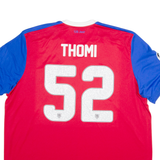 ADIDAS 2018-19 FC Basel Home Kit Champions League Mens Football Shirt Jersey Blue 2XL