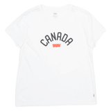 LEVI'S Womens T-Shirt White S