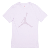 AIR JORDAN Womens T-Shirt Purple XS