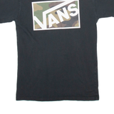 VANS Mens T-Shirt Black S