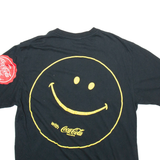 COCA COLA Pacsun Mens T-Shirt Black M