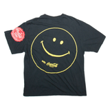 COCA COLA Pacsun Mens T-Shirt Black M