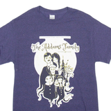 GILDAN The Adams Family Womens T-Shirt Purple S