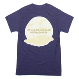 GILDAN The Adams Family Womens T-Shirt Purple S