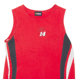 NASCAR Womens Vest Red Sleeveless XL