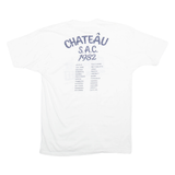 PLYMOUTH MILLS Mens T-Shirt White XL