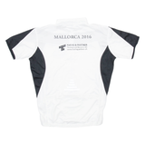 SPIRO Full Zip Cycling Mens Jersey White M