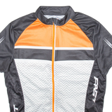 CRIVITZ Full Zip Cycling Mens Jersey Black L