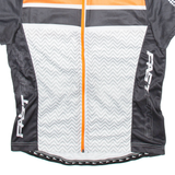 CRIVITZ Full Zip Cycling Mens Jersey Black L