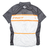 CRIVITZ Full Zip Cycling Mens Jersey Black L