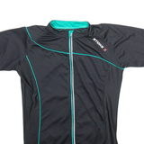 STOKE Full Zip Cycling Mens Jersey Black XL