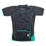 STOKE Full Zip Cycling Mens Jersey Black XL