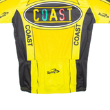 COAST Cycling Mens Jersey Yellow 1/4 Zip XL