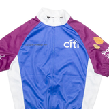 PRO-VISION Full Zip Cycling Mens Jersey Blue S