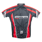 SMS SANTINI Full Zip Cycling Mens Jersey Black S