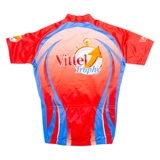 TEKER SPORTSWEAR Cycling Mens Jersey Blue 1/4 Zip M